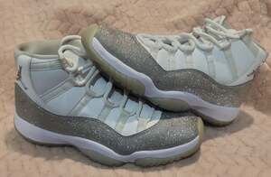 Women's Air Jordan 11 Retro Wite Metallic Silver